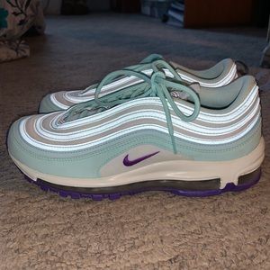 Nike air max 97’s teal tint